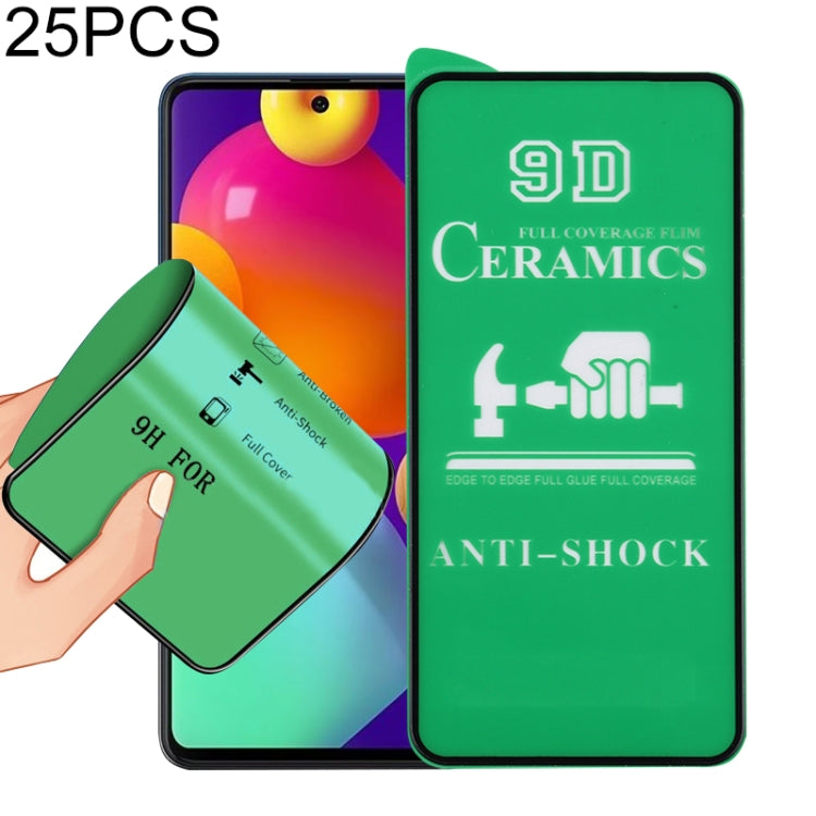 25 PCS 9D Full Screen Full Glue Ceramic Film, For Xiaomi Mi 10T Lite 5G (25 PCS), For Xiaomi Mi 10T Pro 5G (25 PCS), For LG K22 (25 PCS), For LG K40 (25 PCS), For Samsung Galaxy M62 (25 PCS), For Samsung Galaxy A22 4G (25 PCS)                          ...
