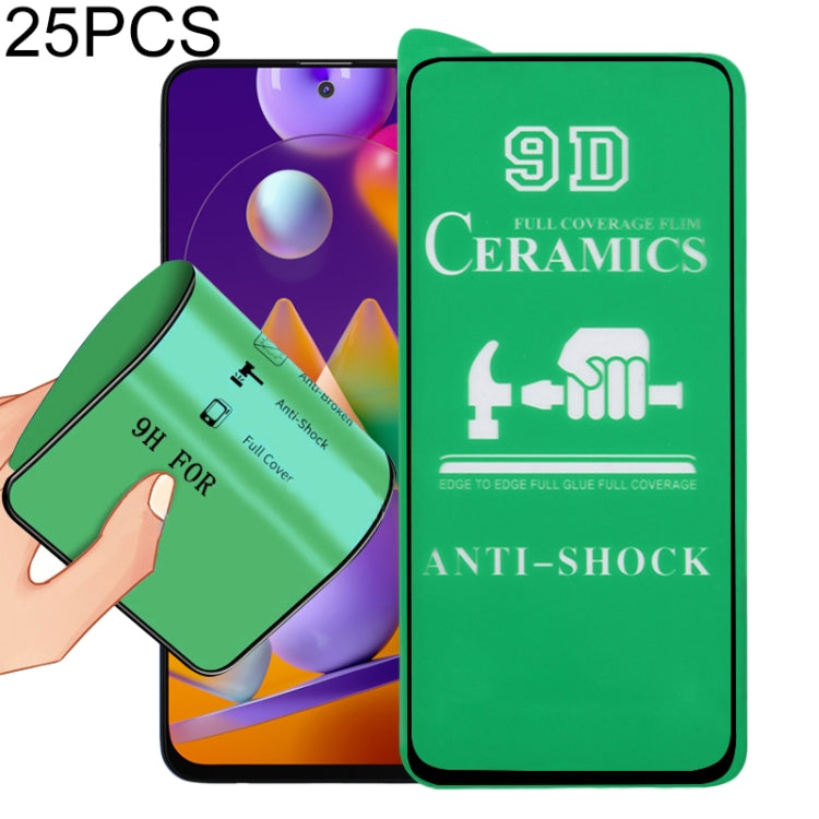 25 PCS 9D Full Screen Full Glue Ceramic Film, For Xiaomi Mi 10T Lite 5G (25 PCS), For Xiaomi Mi 10T Pro 5G (25 PCS), For LG K22 (25 PCS), For LG K40 (25 PCS), For Samsung Galaxy M62 (25 PCS), For Samsung Galaxy A22 4G (25 PCS)                          ...