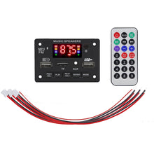 Load image into Gallery viewer, JX-809BT Car 12V Audio MP3 Player Decoder Board FM Radio USB, with Bluetooth / Remote Control / Recording, JX-809BT
