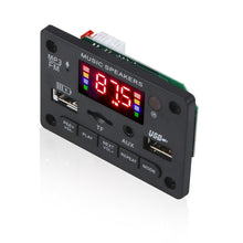 Load image into Gallery viewer, JX-809BT Car 12V Audio MP3 Player Decoder Board FM Radio USB, with Bluetooth / Remote Control / Recording, JX-809BT