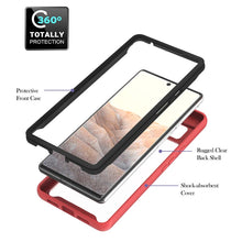 Load image into Gallery viewer, Starry Sky Solid Color Series Shockproof PC + TPU Protective Case with Ring Holder &amp; Magnetic Function, For Google Pixel 6, For Google Pixel 6 Pro, For Samsung Galaxy A03s 166mm