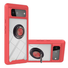 Load image into Gallery viewer, Starry Sky Solid Color Series Shockproof PC + TPU Protective Case with Ring Holder &amp; Magnetic Function, For Google Pixel 6, For Google Pixel 6 Pro, For Samsung Galaxy A03s 166mm