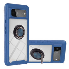 Load image into Gallery viewer, Starry Sky Solid Color Series Shockproof PC + TPU Protective Case with Ring Holder &amp; Magnetic Function, For Google Pixel 6, For Google Pixel 6 Pro, For Samsung Galaxy A03s 166mm