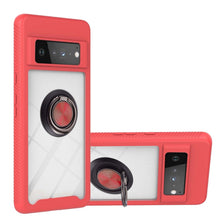 Load image into Gallery viewer, Starry Sky Solid Color Series Shockproof PC + TPU Protective Case with Ring Holder &amp; Magnetic Function, For Google Pixel 6, For Google Pixel 6 Pro, For Samsung Galaxy A03s 166mm