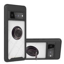 Load image into Gallery viewer, Starry Sky Solid Color Series Shockproof PC + TPU Protective Case with Ring Holder &amp; Magnetic Function, For Google Pixel 6, For Google Pixel 6 Pro, For Samsung Galaxy A03s 166mm