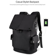 Load image into Gallery viewer, SJ02 13-15.6 inch Universal Large-capacity Laptop Backpack with USB Charging Port