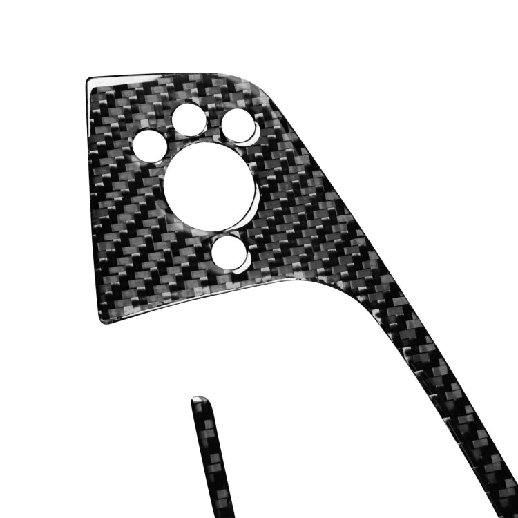 Car Carbon Fiber Glass Lifter Short Style Decorative Sticker for Audi A6 S6 C7 A7 S7 4G8 2012-2018, Glass Lifter Short Style, Left Drive, Glass Lifter Short Style, Right Drive