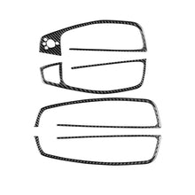 Load image into Gallery viewer, Car Carbon Fiber Glass Lifter Short Style Decorative Sticker for Audi A6 S6 C7 A7 S7 4G8 2012-2018, Glass Lifter Short Style, Left Drive, Glass Lifter Short Style, Right Drive