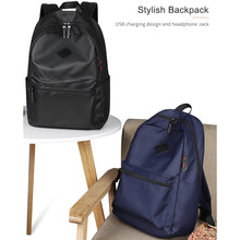 Load image into Gallery viewer, SJ03 13-15.6 inch Universal Large-capacity Laptop Backpack with USB Charging Port &amp; Headphone Port