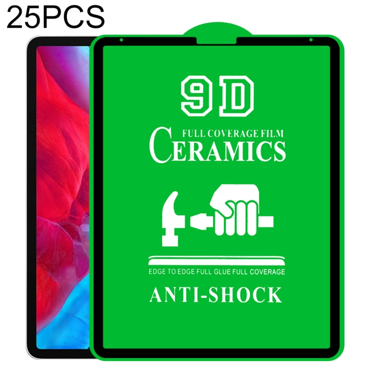 25 PCS 9D Full Screen Full Glue Ceramic Film, For iPad 4 / 3 / 2 9.7 inch (25 PCS), For iPad 10.2 2021 / 2020 / 2019 (25 PCS), For iPad Pro 10.5 / Air 3 (25 PCS), For iPad mini 3 / 2 / 1 (25 PCS), For iPad mini 2019 / 4 (25 PCS)                        ...