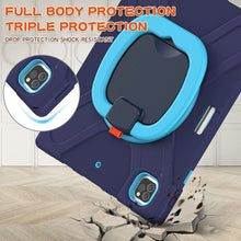 Load image into Gallery viewer, Silicone + PC Protective Case with Holder &amp; Shoulder Strap, For iPad Pro 12.9 2022 / 2021, For Amazon Kindle Fire HD 10 2021