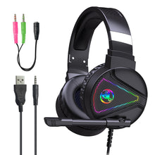 Load image into Gallery viewer, HXSJ F16 3.5mm + USB Port RGB Light Stereo Gaming Headset with Microphone