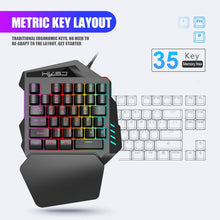 Load image into Gallery viewer, HXSJ V100+J900+P8 One-handed Keyboard + Programming Gaming Mouse + Keyboard Mouse Converter Set, V100+J900+P8