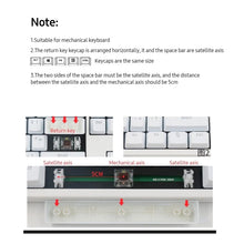 Load image into Gallery viewer, HXSJ P9 104 Keys PBT Color Mechanical Keyboard Keycaps