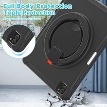 Load image into Gallery viewer, Shockproof TPU + PC Protective Case with 360 Degree Rotation Foldable Handle Grip Holder &amp; Pen Slot, For iPad Pro 12.9 2020 / 2018, For Samsung Galaxy Tab S6 Lite 10.4 inch P610, For Samsung Galaxy Tab A 8.0 2019 T290