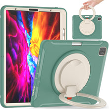 Load image into Gallery viewer, Shockproof TPU + PC Protective Case with 360 Degree Rotation Foldable Handle Grip Holder &amp; Pen Slot, For iPad Pro 12.9 2020 / 2018, For Samsung Galaxy Tab S6 Lite 10.4 inch P610, For Samsung Galaxy Tab A 8.0 2019 T290