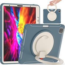 Load image into Gallery viewer, Shockproof TPU + PC Protective Case with 360 Degree Rotation Foldable Handle Grip Holder &amp; Pen Slot, For iPad Pro 12.9 2020 / 2018, For Samsung Galaxy Tab S6 Lite 10.4 inch P610, For Samsung Galaxy Tab A 8.0 2019 T290
