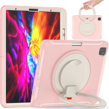 Load image into Gallery viewer, Shockproof TPU + PC Protective Case with 360 Degree Rotation Foldable Handle Grip Holder &amp; Pen Slot, For iPad Pro 12.9 2020 / 2018, For Samsung Galaxy Tab S6 Lite 10.4 inch P610, For Samsung Galaxy Tab A 8.0 2019 T290