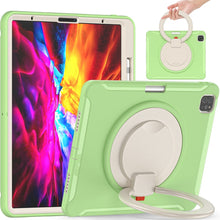 Load image into Gallery viewer, Shockproof TPU + PC Protective Case with 360 Degree Rotation Foldable Handle Grip Holder &amp; Pen Slot, For iPad Pro 12.9 2020 / 2018, For Samsung Galaxy Tab S6 Lite 10.4 inch P610, For Samsung Galaxy Tab A 8.0 2019 T290