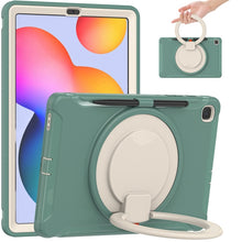 Load image into Gallery viewer, Shockproof TPU + PC Protective Case with 360 Degree Rotation Foldable Handle Grip Holder &amp; Pen Slot, For iPad Pro 12.9 2020 / 2018, For Samsung Galaxy Tab S6 Lite 10.4 inch P610, For Samsung Galaxy Tab A 8.0 2019 T290
