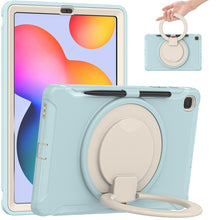 Load image into Gallery viewer, Shockproof TPU + PC Protective Case with 360 Degree Rotation Foldable Handle Grip Holder &amp; Pen Slot, For iPad Pro 12.9 2020 / 2018, For Samsung Galaxy Tab S6 Lite 10.4 inch P610, For Samsung Galaxy Tab A 8.0 2019 T290