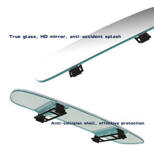 Load image into Gallery viewer, Car Rearview Retrofit Frameless Clear Large Mirror, 3R-337 Curved Mirror 250mm