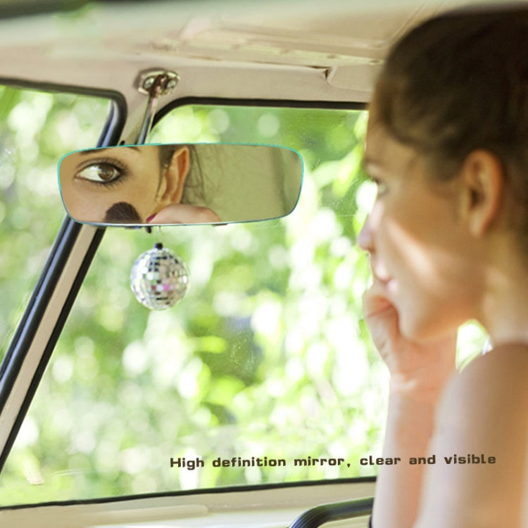 Car Rearview Retrofit Frameless Clear Large Mirror, 3R-337 Curved Mirror 250mm