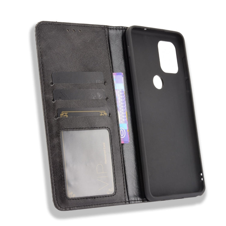 Magnetic Buckle Retro Crazy Horse Texture Horizontal Flip Leather Case with Holder & Card Slots & Photo Frame, For Motorola Moto G Stylus 5G 2021, For OPPO Reno6 5G, For OPPO Reno6 Pro 5G, For OPPO Reno6 Pro+ 5G, For vivo X60 Pro / X60 5G Curved Surfac...