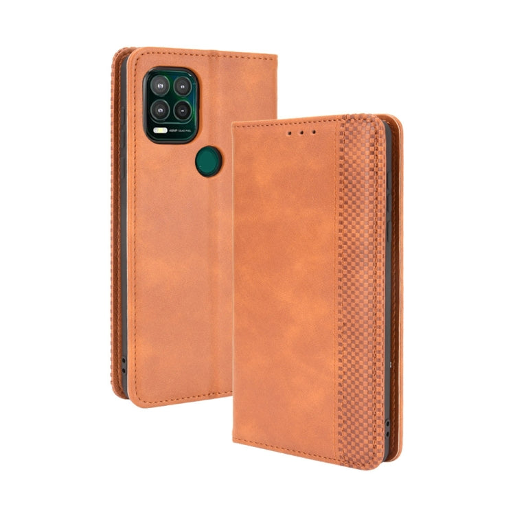 Magnetic Buckle Retro Crazy Horse Texture Horizontal Flip Leather Case with Holder & Card Slots & Photo Frame, For Motorola Moto G Stylus 5G 2021, For OPPO Reno6 5G, For OPPO Reno6 Pro 5G, For OPPO Reno6 Pro+ 5G, For vivo X60 Pro / X60 5G Curved Surfac...