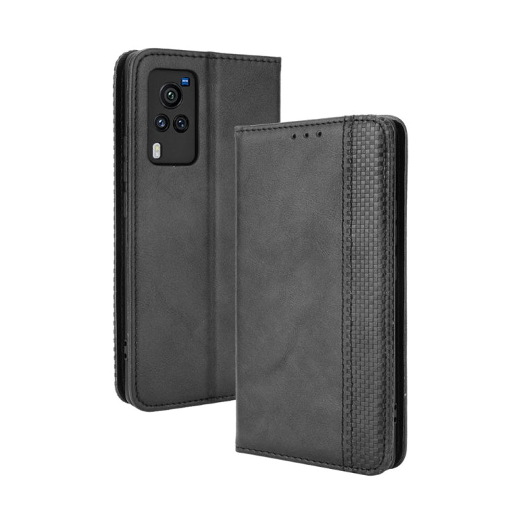 Magnetic Buckle Retro Crazy Horse Texture Horizontal Flip Leather Case with Holder & Card Slots & Photo Frame, For Motorola Moto G Stylus 5G 2021, For OPPO Reno6 5G, For OPPO Reno6 Pro 5G, For OPPO Reno6 Pro+ 5G, For vivo X60 Pro / X60 5G Curved Surfac...