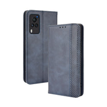 Load image into Gallery viewer, Magnetic Buckle Retro Crazy Horse Texture Horizontal Flip Leather Case with Holder &amp; Card Slots &amp; Photo Frame, For Motorola Moto G Stylus 5G 2021, For OPPO Reno6 5G, For OPPO Reno6 Pro 5G, For OPPO Reno6 Pro+ 5G, For vivo X60 Pro / X60 5G Curved Surfac...