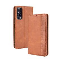 Load image into Gallery viewer, Magnetic Buckle Retro Crazy Horse Texture Horizontal Flip Leather Case with Holder &amp; Card Slots &amp; Photo Frame, For Motorola Moto G Stylus 5G 2021, For OPPO Reno6 5G, For OPPO Reno6 Pro 5G, For OPPO Reno6 Pro+ 5G, For vivo X60 Pro / X60 5G Curved Surfac...
