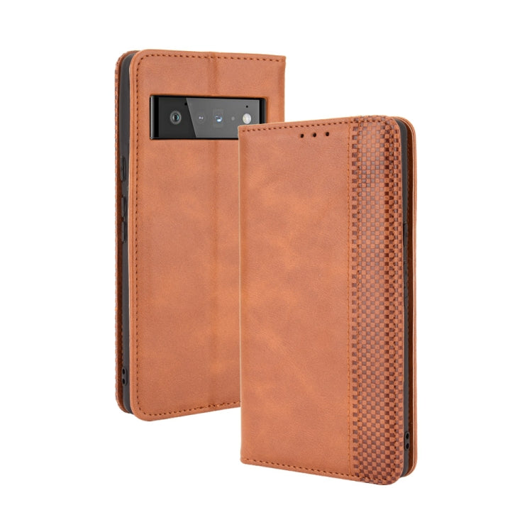 Magnetic Buckle Retro Crazy Horse Texture Horizontal Flip Leather Case with Holder & Card Slots & Photo Frame, For Motorola Moto G Stylus 5G 2021, For OPPO Reno6 5G, For OPPO Reno6 Pro 5G, For OPPO Reno6 Pro+ 5G, For vivo X60 Pro / X60 5G Curved Surfac...