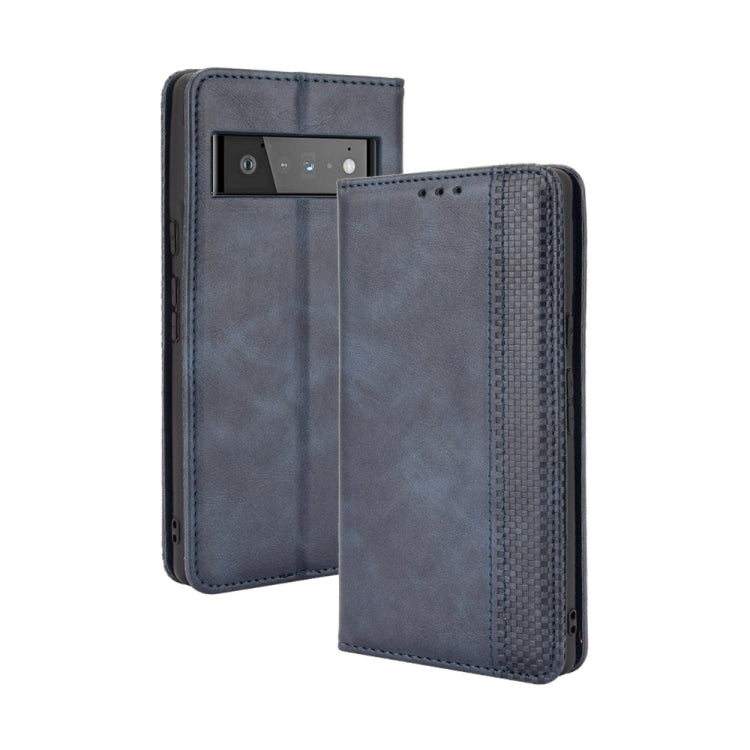 Magnetic Buckle Retro Crazy Horse Texture Horizontal Flip Leather Case with Holder & Card Slots & Photo Frame, For Motorola Moto G Stylus 5G 2021, For OPPO Reno6 5G, For OPPO Reno6 Pro 5G, For OPPO Reno6 Pro+ 5G, For vivo X60 Pro / X60 5G Curved Surfac...
