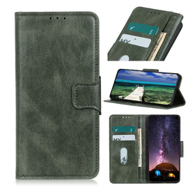 Mirren Crazy Horse Texture Horizontal Flip Leather Case with Holder & Card Slots & Wallet, For Samsung Galaxy M32