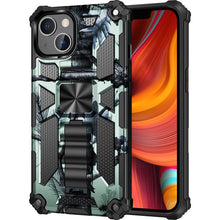 Load image into Gallery viewer, Camouflage Armor Shockproof TPU + PC Magnetic Protective Case with Holder, For iPhone 13 Pro, For iPhone 13 Pro Max, For iPhone 13