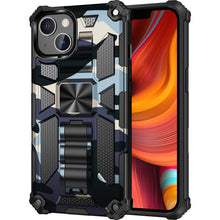 Load image into Gallery viewer, Camouflage Armor Shockproof TPU + PC Magnetic Protective Case with Holder, For iPhone 13 Pro, For iPhone 13 Pro Max, For iPhone 13