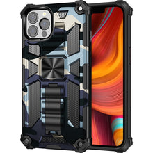 Load image into Gallery viewer, Camouflage Armor Shockproof TPU + PC Magnetic Protective Case with Holder, For iPhone 13 Pro, For iPhone 13 Pro Max, For iPhone 13