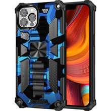 Load image into Gallery viewer, Camouflage Armor Shockproof TPU + PC Magnetic Protective Case with Holder, For iPhone 13 Pro, For iPhone 13 Pro Max, For iPhone 13