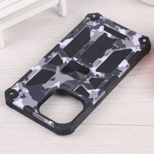 Load image into Gallery viewer, Camouflage Armor Shockproof TPU + PC Magnetic Protective Case with Holder, For iPhone 13 Pro, For iPhone 13 Pro Max, For iPhone 13