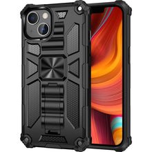 Load image into Gallery viewer, Armor Shockproof TPU + PC Magnetic Protective Case with Holder, For iPhone 13 mini, For iPhone 13, For iPhone 13 Pro, For iPhone 13 Pro Max