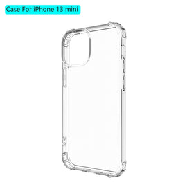 Shockproof Transparent TPU Protective Case, For iPhone 13 mini, For iPhone 13, For iPhone 13 Pro, For iPhone 13 Pro Max