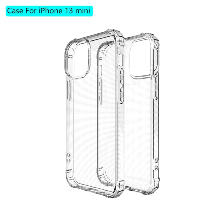 Shockproof Transparent TPU Protective Case, For iPhone 13 mini, For iPhone 13, For iPhone 13 Pro, For iPhone 13 Pro Max