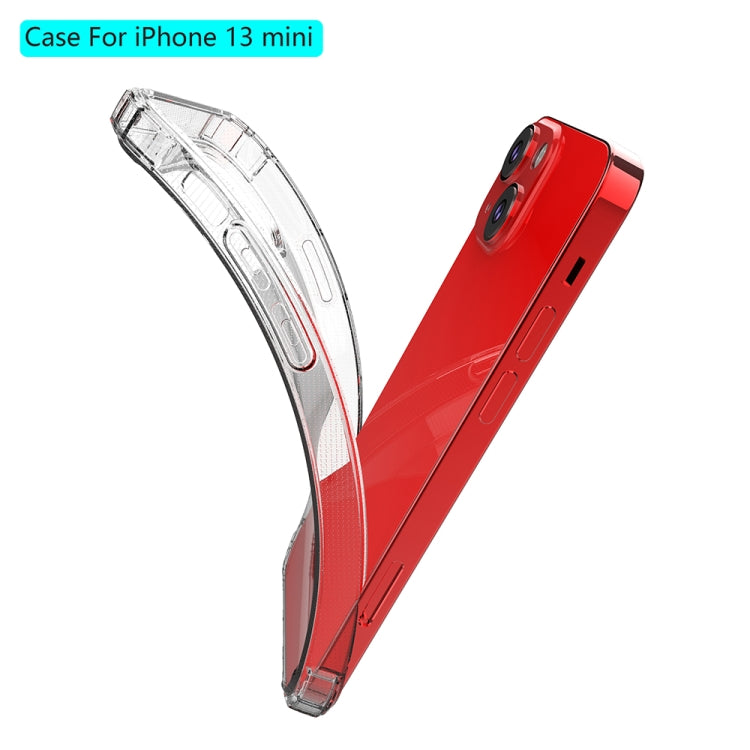 Shockproof Transparent TPU Protective Case, For iPhone 13 mini, For iPhone 13, For iPhone 13 Pro, For iPhone 13 Pro Max