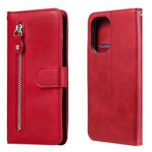 Load image into Gallery viewer, Fashion Calf Texture Zipper Horizontal Flip Leather Case with Holder &amp; Card Slots &amp; Wallet, For Xiaomi Redmi K40, For Xiaomi Redmi K40 Pro, For Xiaomi Redmi Note 10 5G / Poco M3 Pro 5G, For Xiaomi Mi 11 Ultra