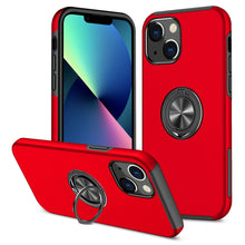 Load image into Gallery viewer, PC + TPU Shockproof Magnetic Protective Case with Invisible Ring Holder, For iPhone 13 mini, For iPhone 13, For iPhone 13 Pro, For iPhone 13 Pro Max