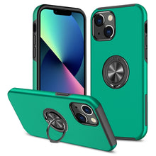 Load image into Gallery viewer, PC + TPU Shockproof Magnetic Protective Case with Invisible Ring Holder, For iPhone 13 mini, For iPhone 13, For iPhone 13 Pro, For iPhone 13 Pro Max