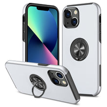Load image into Gallery viewer, PC + TPU Shockproof Magnetic Protective Case with Invisible Ring Holder, For iPhone 13 mini, For iPhone 13, For iPhone 13 Pro, For iPhone 13 Pro Max