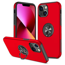 Load image into Gallery viewer, PC + TPU Shockproof Magnetic Protective Case with Invisible Ring Holder, For iPhone 13 mini, For iPhone 13, For iPhone 13 Pro, For iPhone 13 Pro Max
