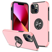 Load image into Gallery viewer, PC + TPU Shockproof Magnetic Protective Case with Invisible Ring Holder, For iPhone 13 mini, For iPhone 13, For iPhone 13 Pro, For iPhone 13 Pro Max